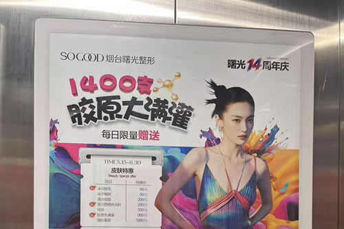 陵水电梯广告